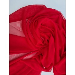 Voal Crystal rosu-1m