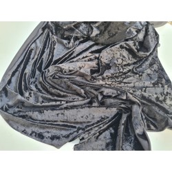 Catifea Premium Night neagra -1m
