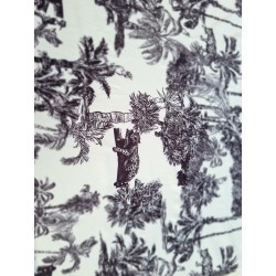 Lycra Jungle Premium negru-1m